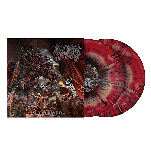 Dehumanization Protocol (Red/Black/Splatter) (Vinyl), Extermination Dismemberment