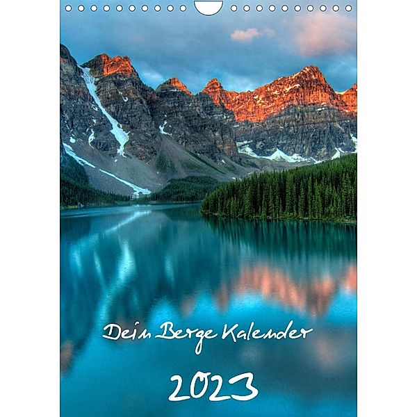 Dein Berge Kalender (Wandkalender 2023 DIN A4 hoch), Stefan Widerstein - SteWi.info