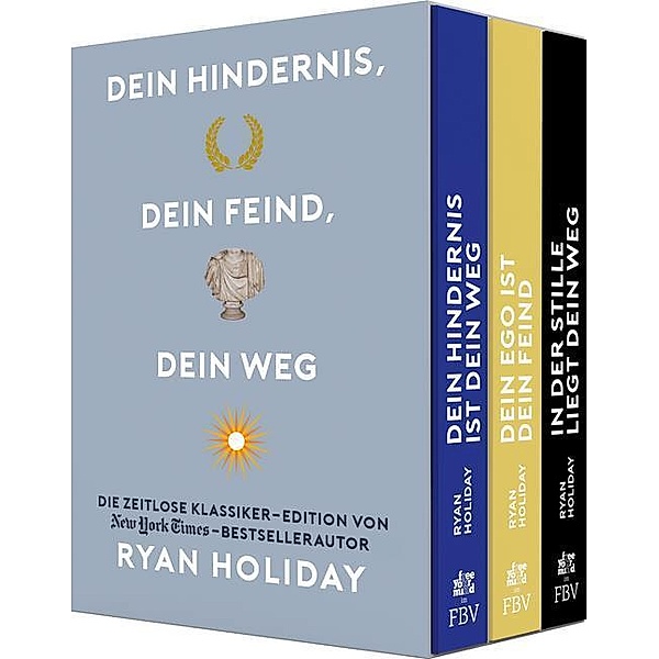 Dein Hindernis, dein Feind, dein Weg - Die Ryan-Holiday-Klassiker-Edition im edlen Schuber, m. 3 Buch, Ryan Holiday