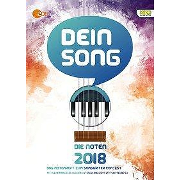Dein Song 2018, Die Noten, m. MP3-CD