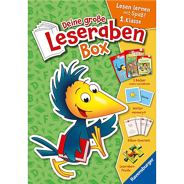 Deine grosse Leseraben-Box - lesen lernen mit Spass 1. Klasse (Leserabe 1. Klasse)