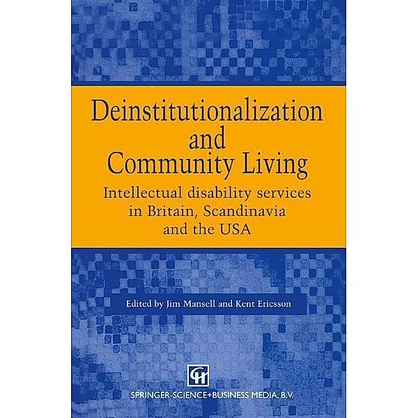 Deinstitutionalization and Community Living, Jim Mansell, Kent Ericsson