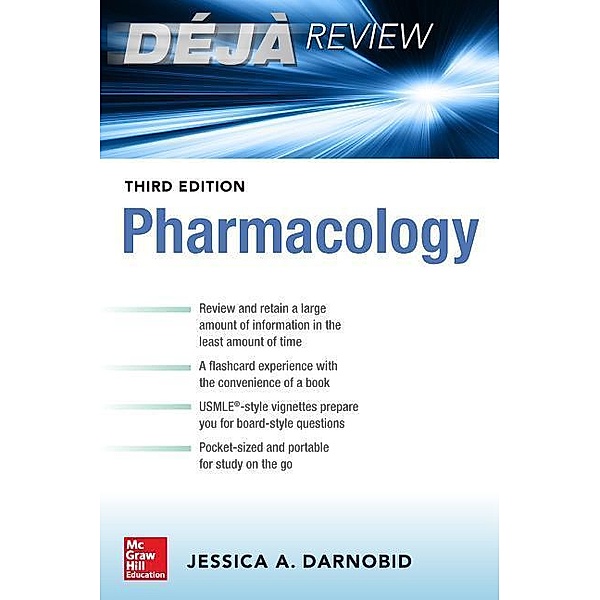 Deja Review: Pharmacology, Third Edition, Jessica Gleason