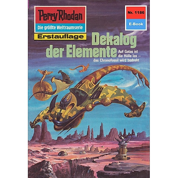 Dekalog der Elemente (Heftroman) / Perry Rhodan-Zyklus Die endlose Armada Bd.1186, Ernst Vlcek