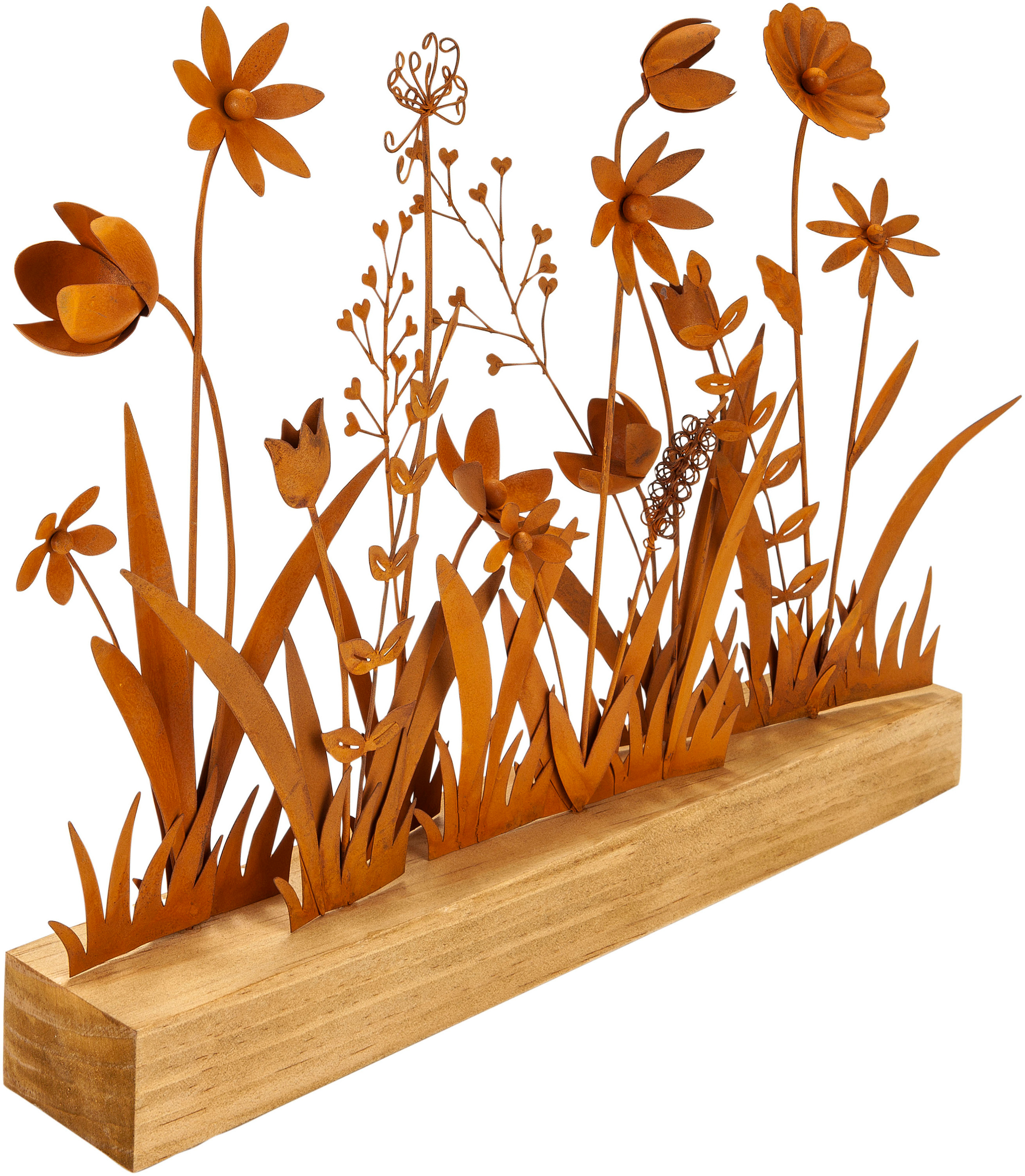 Deko-Blumen Rusty auf Holzsockel jetzt bei Weltbild.de bestellen