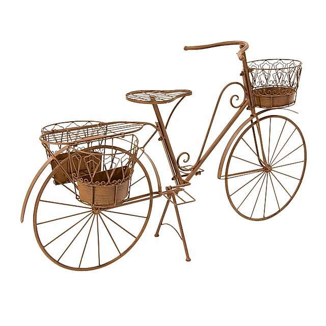 Deko-Fahrrad mit Pflanzhalter Rusty bestellen | Weltbild.ch