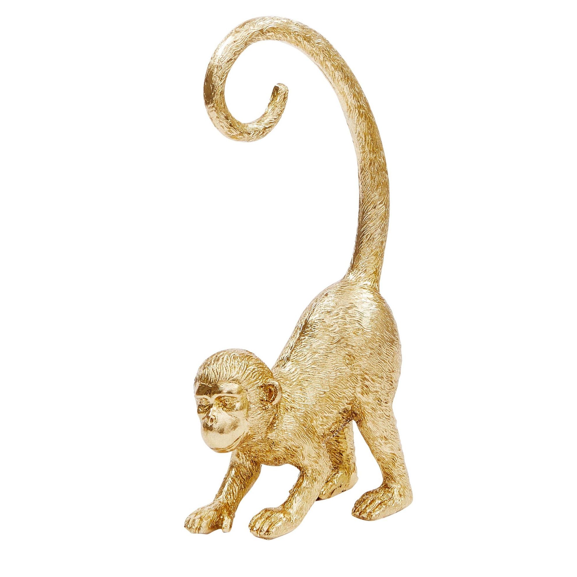 Deko-Figur Affe Goldfarben jetzt bei Weltbild.de bestellen
