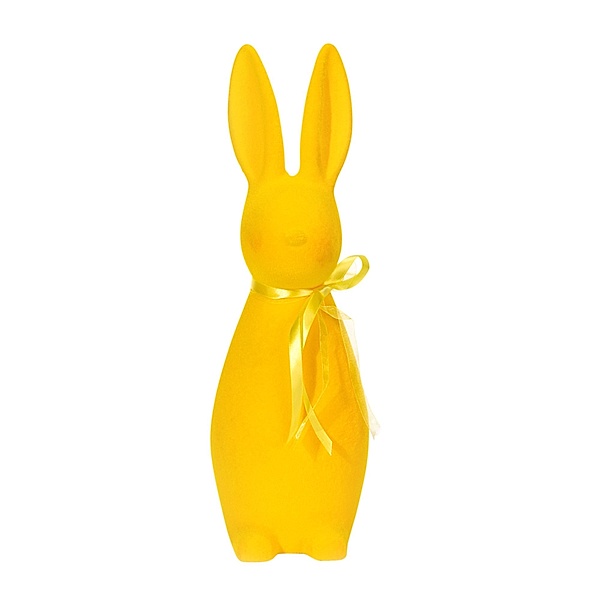 Deko-Figur Crazy Bunny Gelb