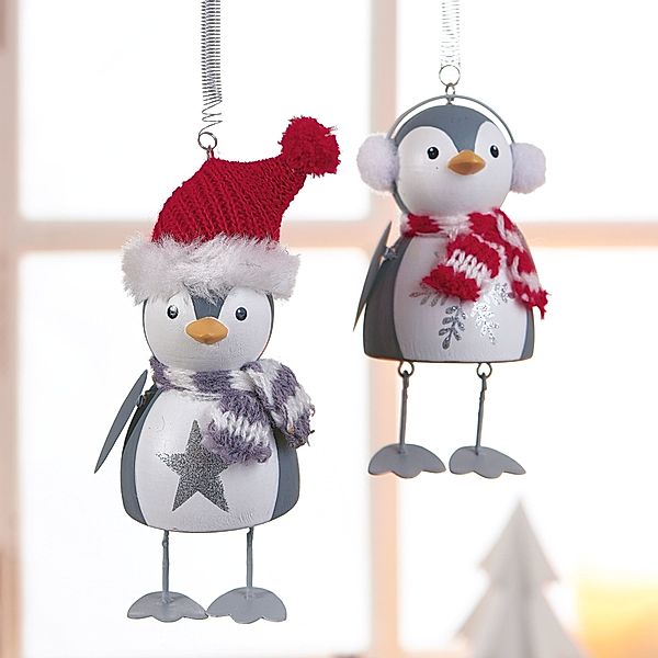 Deko-Hänger-Set, 2-tlg. Little Penguins