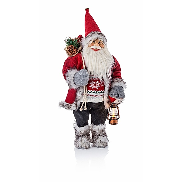 Deko-Weihnachtsmann Lucian, 60 cm