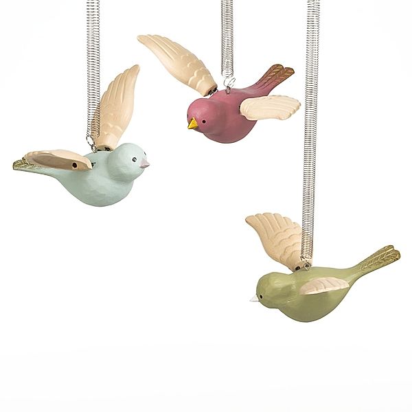 Dekohänger-Set, 3-tlg. Flying Birds