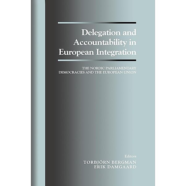 Delegation and Accountability in European Integration