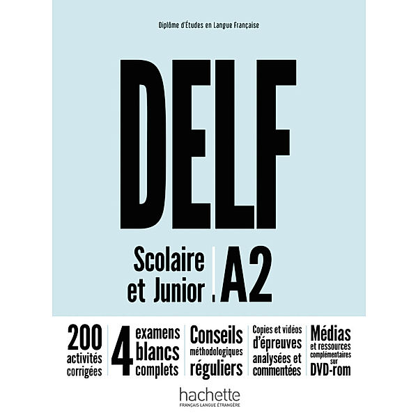 DELF Scolaire et Junior A2 Nouvelle édition - Livre de l'élève + DVD-ROM + corrigés, Nelly Mous, Pascal Biras