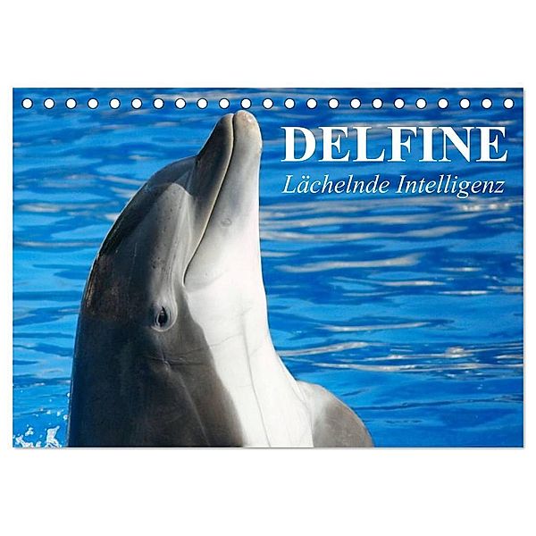 Delfine - Lächelnde Intelligenz (Tischkalender 2024 DIN A5 quer), CALVENDO Monatskalender, Elisabeth Stanzer