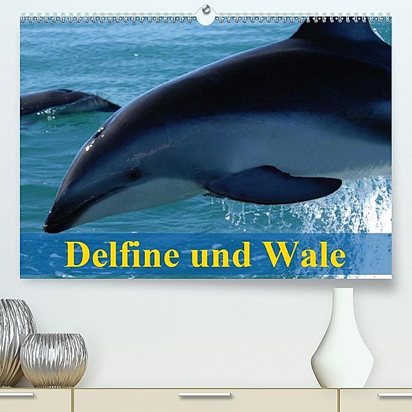 Delfine und Wale (Premium-Kalender 2020 DIN A2 quer), Elisabeth Stanzer