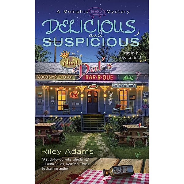 Delicious and Suspicious / A Memphis BBQ Mystery Bd.1, Riley Adams