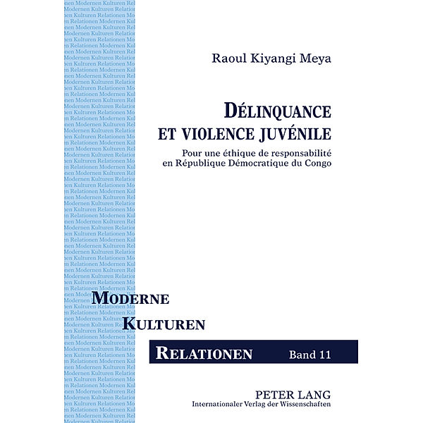 Délinquance et violence juvénile, Raoul Kiyangi Meya