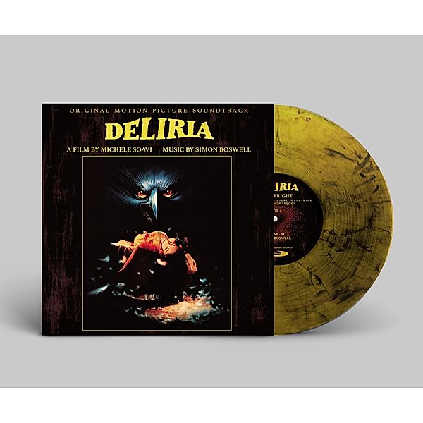 Deliria/Stage Fright (Yellow Vinyl), Simon Boswell