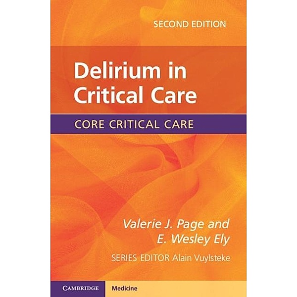 Delirium in Critical Care, Valerie J. Page