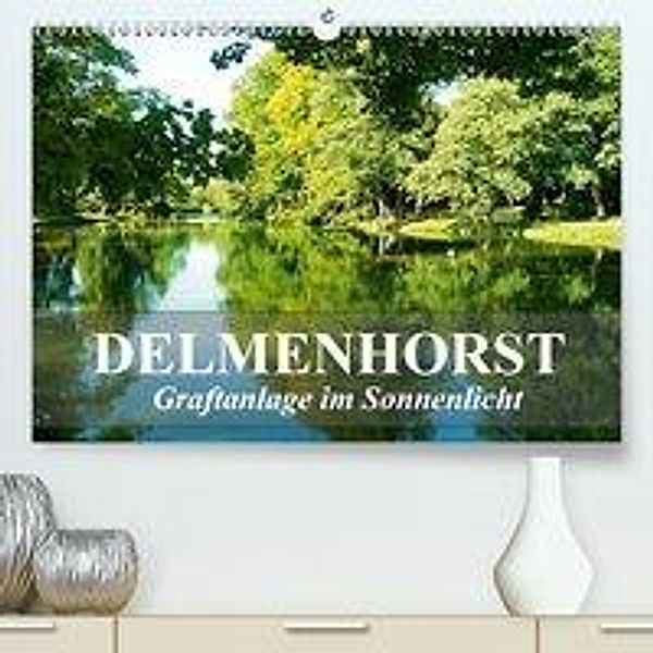 DELMENHORST - Graftanlage im Sonnenlicht (Premium-Kalender 2020 DIN A2 quer)