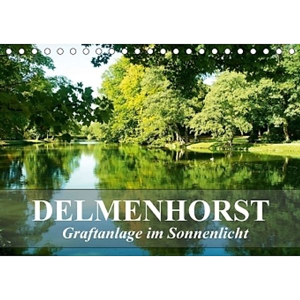 DELMENHORST - Graftanlage im Sonnenlicht (Tischkalender 2017 DIN A5 quer), Art-Motiva