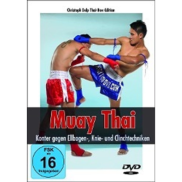 Delp: Muay Thai DVD/Konter geg. Ellbogen-/Knie-/Clinchtechn., Christoph Delp