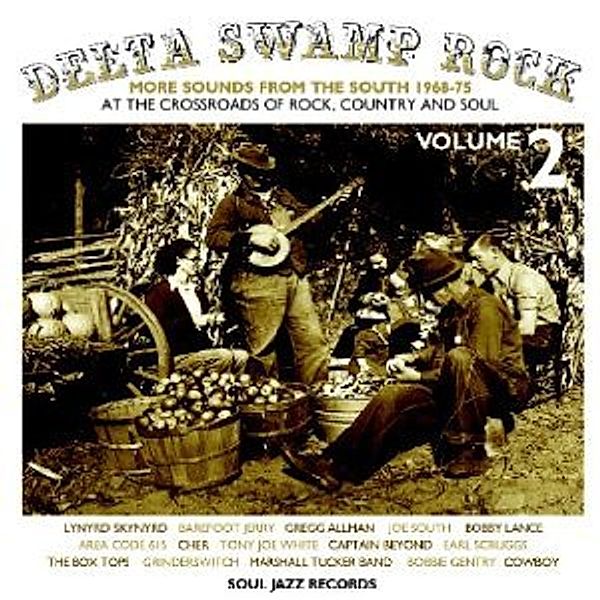 Delta Swamp Rock 2 (Vinyl), Soul Jazz Records Presents, Various
