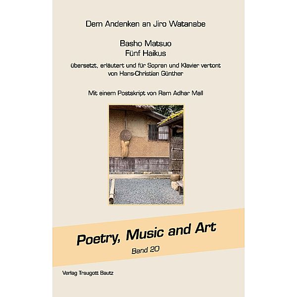 Dem Andenken an Jiro Watanabe / Poetry, Music and Art Bd.20, Hans-Christian Günther