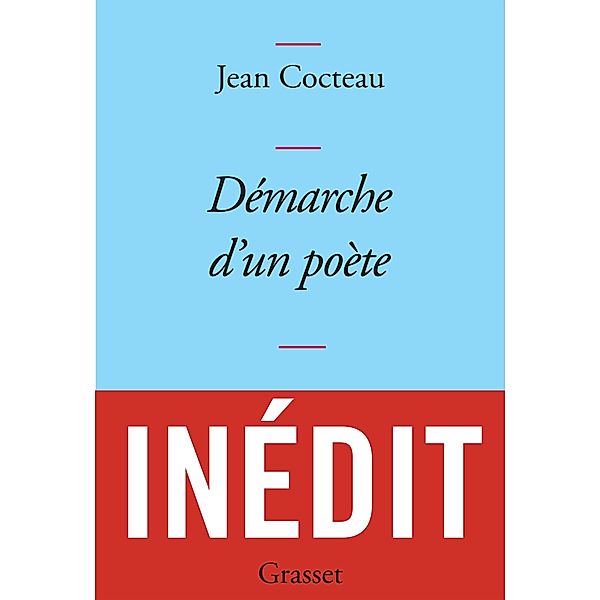 Démarche d'un poète / Littérature Française, Jean Cocteau