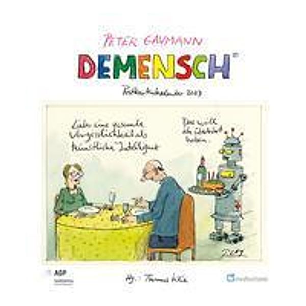 Demensch. Postkartenkalender 2023, Thomas Klie, Peter Gaymann