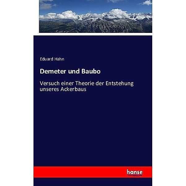 Demeter und Baubo, Eduard Hahn