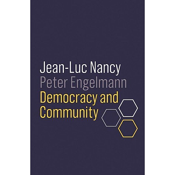 Democracy and Community, Jean-luc Nancy, Peter Engelmann