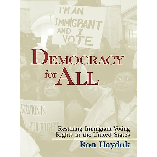Democracy for All, Ron Hayduk