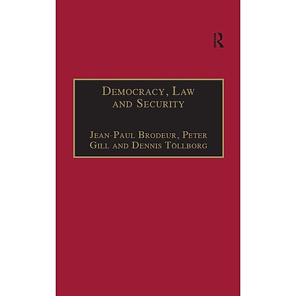 Democracy, Law and Security, Peter Gill