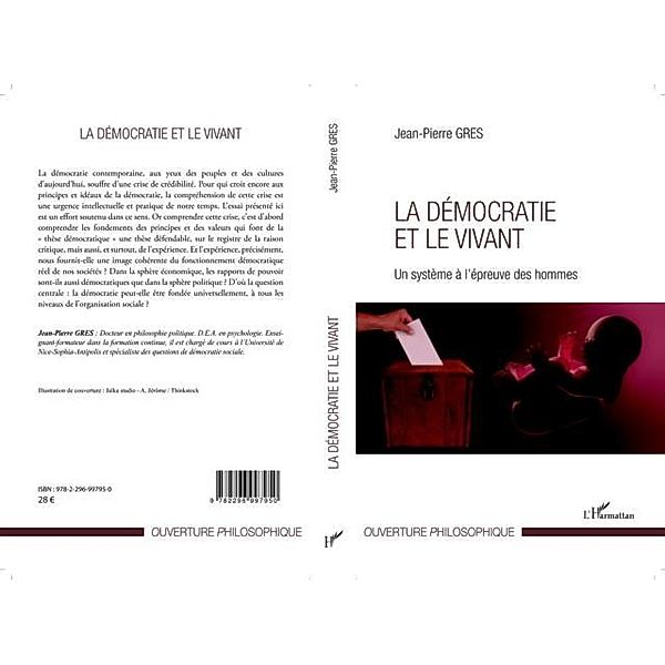 Democratie et le vivant / Hors-collection, Jean-Pierre Gres