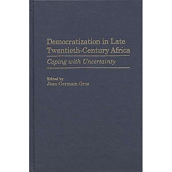 Democratization in Late Twentieth-Century Africa, Jean-Germa Gros