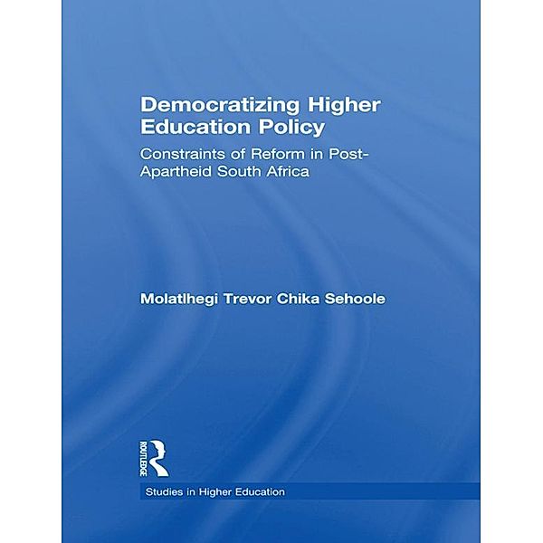 Democratizing Higher Education Policy, M. T. Sehoole