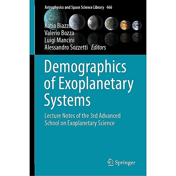 Demographics of Exoplanetary Systems / Astrophysics and Space Science Library Bd.466