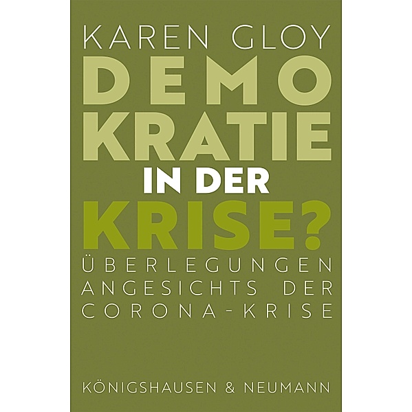 Demokratie in der Krise?, Karen Gloy
