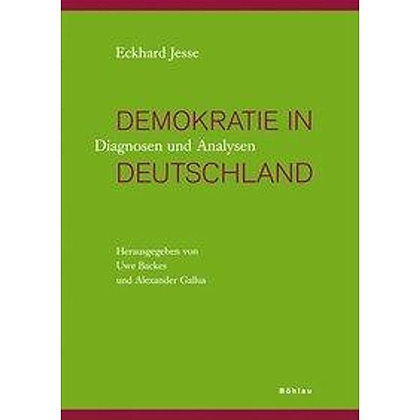 Demokratie in Deutschland, Eckhard Jesse