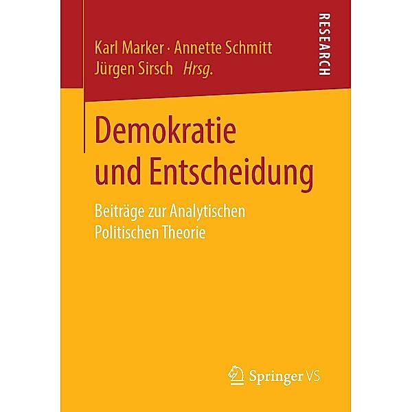 Demokratie und Entscheidung