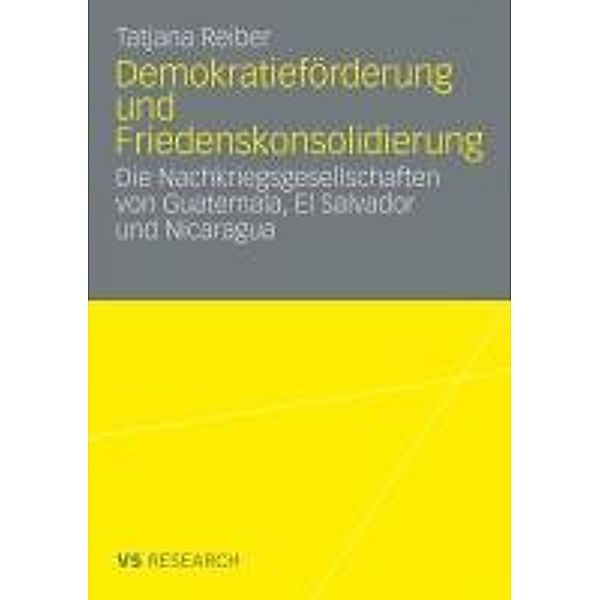 Demokratieförderung und Friedenskonsolidierung, Tatjana Reiber