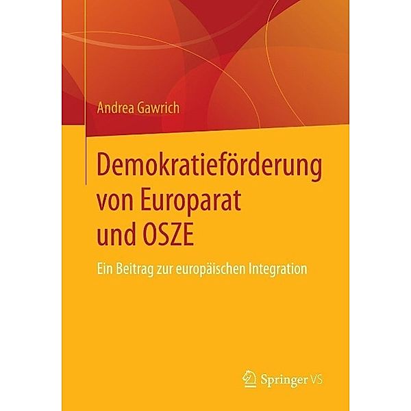 Demokratieförderung von Europarat und OSZE, Andrea Gawrich