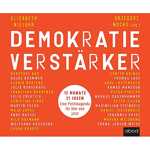 Demokratieverstärker,Audio-CD, Elisabeth Niejahr