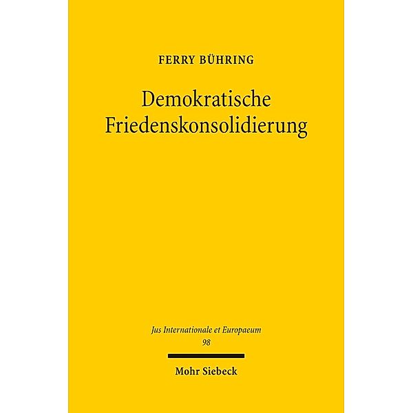 Demokratische Friedenskonsolidierung, Ferry Bühring