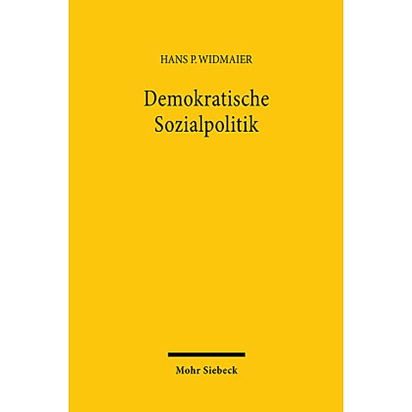 Demokratische Sozialpolitik, Hans P. Widmaier