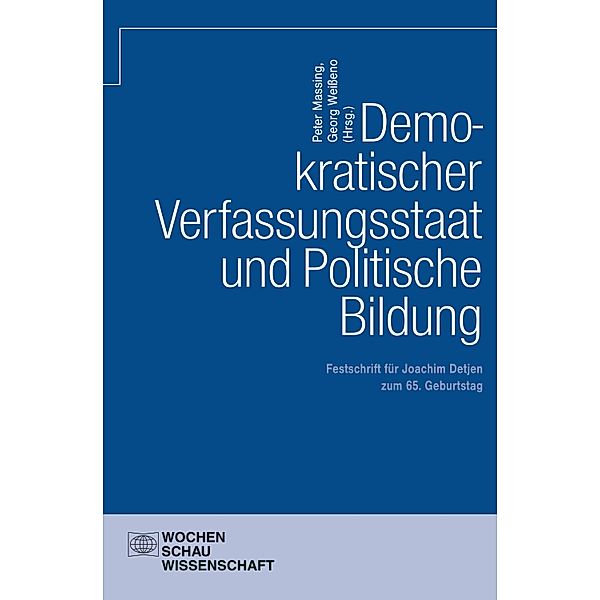 Demokratischer Verfassungsstaat und politische Bildung