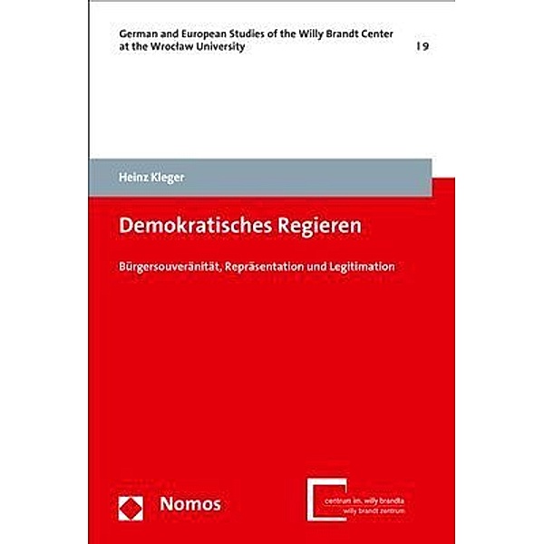 Demokratisches Regieren, Heinz Kleger
