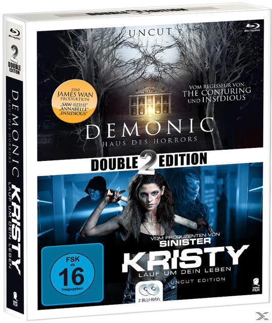 Image of Demonic - Haus des Horrors, Kristy - Lauf um dein Leben Uncut Edition