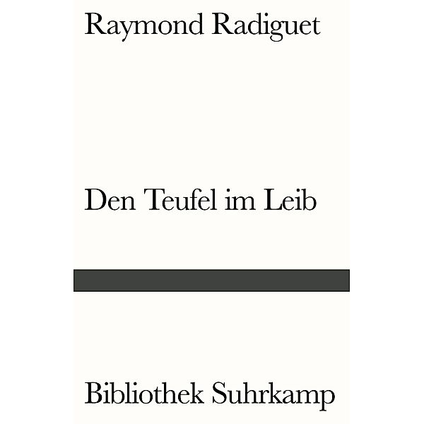 Den Teufel im Leib, Raymond Radiguet